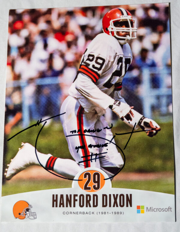 Hanford Dixon – Limited Edition